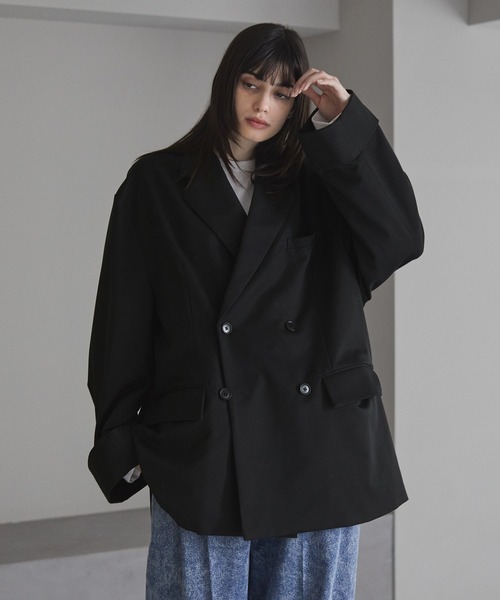 「cussil」 テーラードジャケット L ライトグレー メンズ_画像3