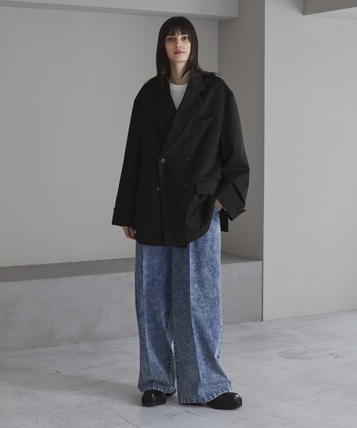 「cussil」 テーラードジャケット L ライトグレー メンズ_画像5