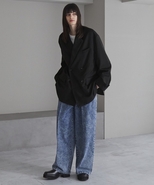 「cussil」 テーラードジャケット L ライトグレー メンズ_画像7