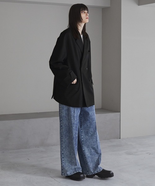 「cussil」 テーラードジャケット L ライトグレー メンズ_画像9