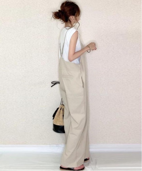 「ARCADE」 オーバーオール FREE ブラック レディース_画像3