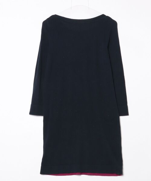 バーバリーブルーレーベル ニットワンピース ブラック 中古・古着通販】BURBERRY BLUE LABEL (バーバリーロンドンブルー