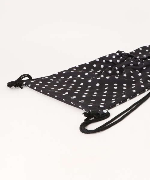 デイバック リュック Nia(ニア)/ドット柄 ウサ耳フーディー