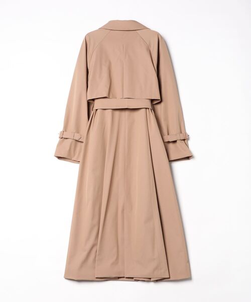 「TRUDEA」 トレンチコート LARGE ベージュ レディース_画像2
