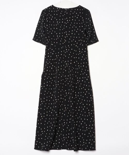 「styling/」 半袖ワンピース 0 ブラック レディース_画像2