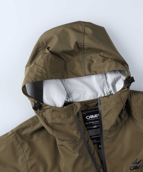 「CAMP7」 マウンテンパーカー M オリーブ メンズ_画像7