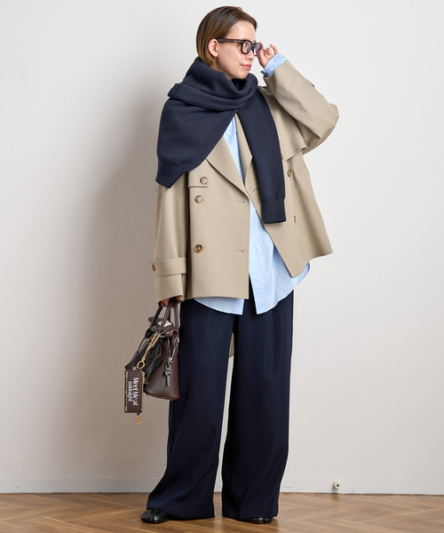 EVERYDAY I LIKE. ニット セーター コットンカシミヤリラックスプル