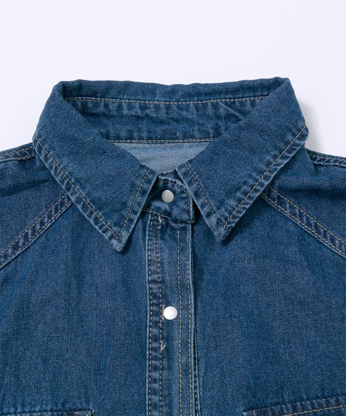 ブラウス シャツ デニムシャツ レディース : ZOZOTOWN Yahoo!店 - 通販