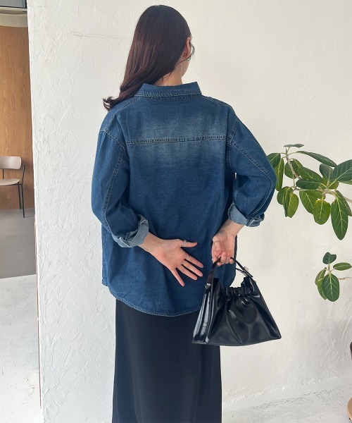 ブラウス シャツ デニムシャツ レディース : ZOZOTOWN Yahoo!店 - 通販