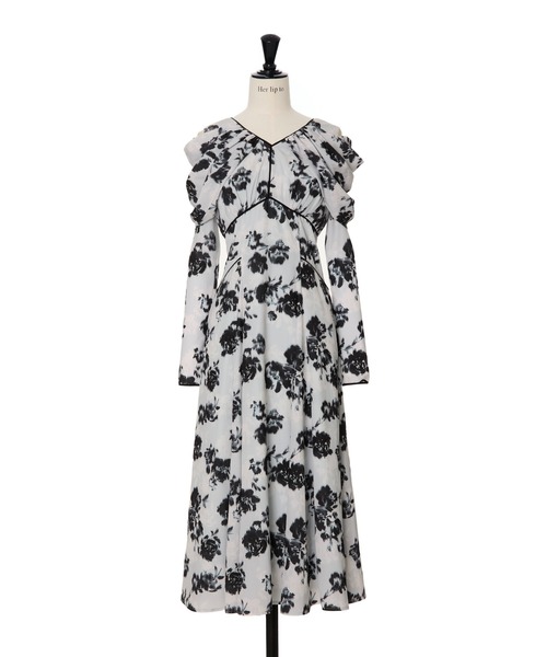 Her lip to 長袖ワンピース S ホワイト レディース : ZOZOTOWN Yahoo