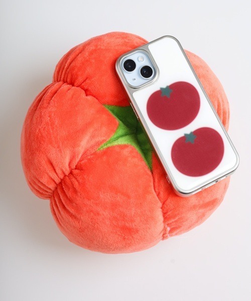 スマホケース 「Vini」トマトの iPhoneケース iPhone14/iPhone15