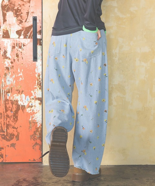 niko and…（ニコアンド） ジーンズ デニム デニムパンツ セルフカット