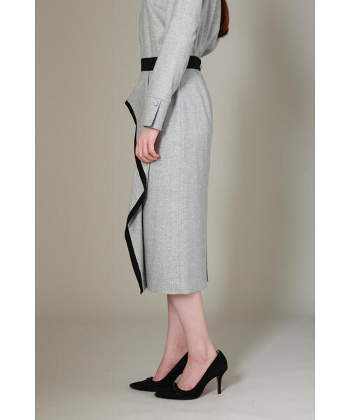 「PINKY&DIANNE」 タイトスカート 38 グレー レディース_画像5