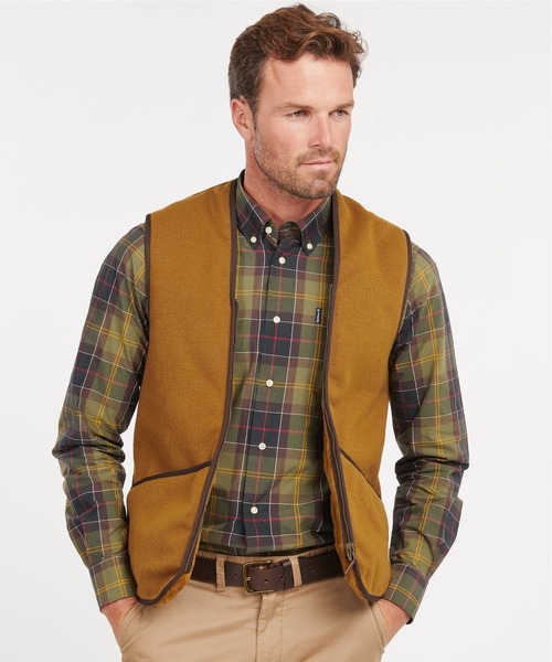 Barbour（バブアー） ベスト 40 ブラウン メンズ : ZOZOTOWN Yahoo!店