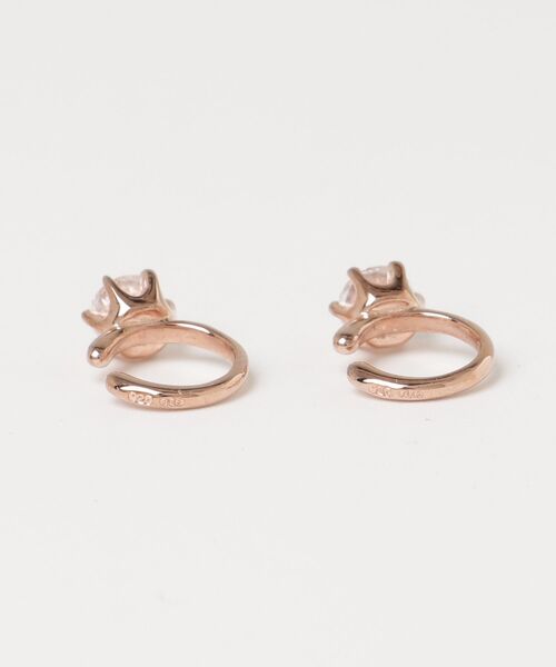 「ete」 ピアス（両耳用） FREE ピンクゴールド レディース_画像2
