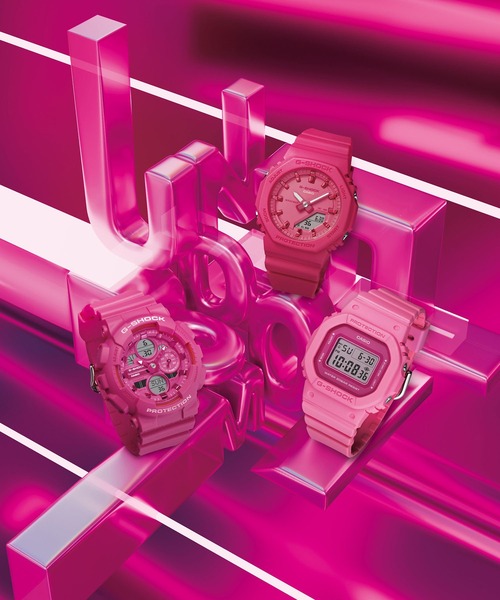 G-SHOCK ピンク 腕時計 G-SHOCK 「G-SHOCK」 デジタル腕時計 FREE ピンク レディース