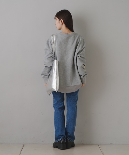 「Kastane」 「b.」スウェットカットソー L グレー レディース_画像5