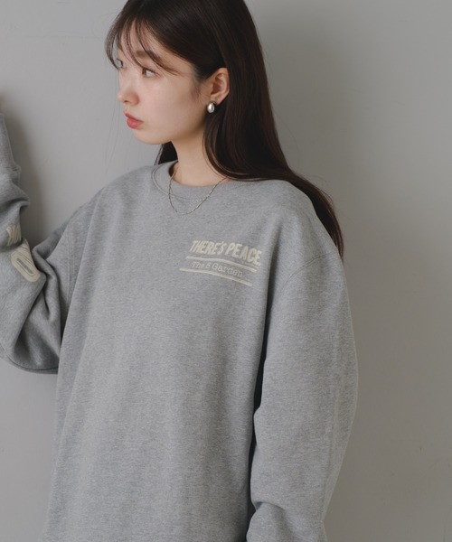 「Kastane」 「b.」スウェットカットソー L グレー レディース_画像7