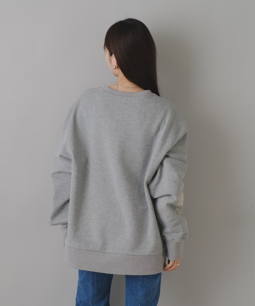 「Kastane」 「b.」スウェットカットソー L グレー レディース_画像8