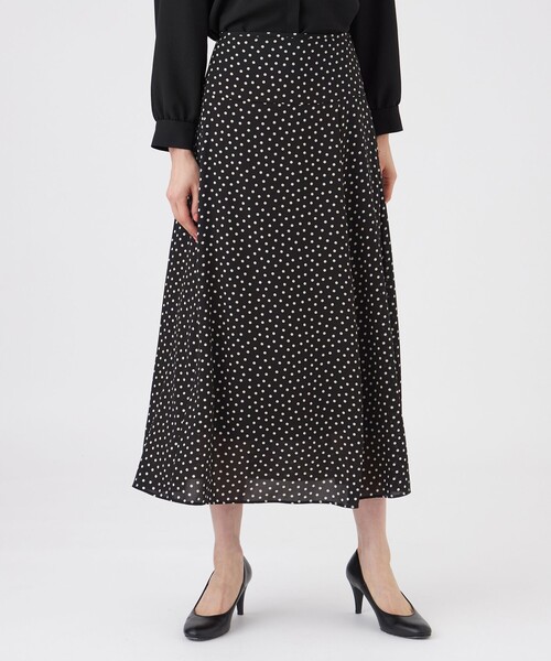 美品✨ドゥロワー ジャカード プリーツスカート 40 フラッフィージャカード ギャザースカート｜トゥモローランド 公式通販