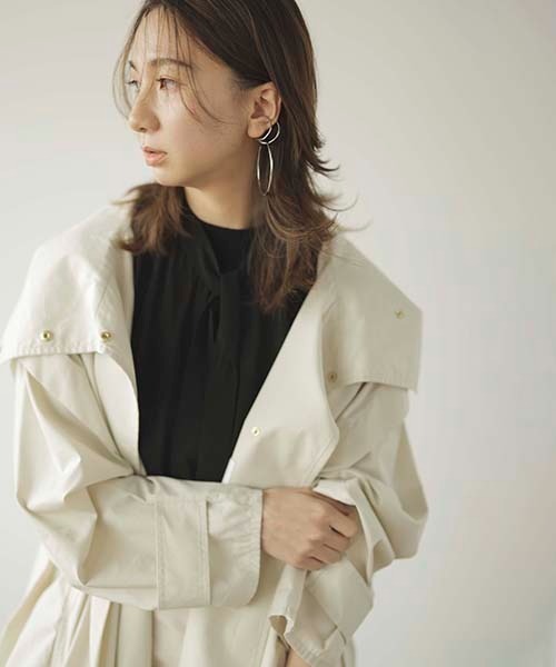 「FRAY I.D」 コート 0 ベージュ レディース_画像6