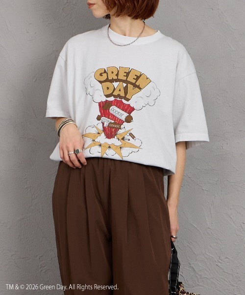 GOOD ROCK SPEED（グッドロックスピード） tシャツ 半袖 別注 GREEN