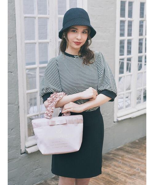 「Maison de FLEUR」 ハンドバッグ FREE ブラック レディース_画像3