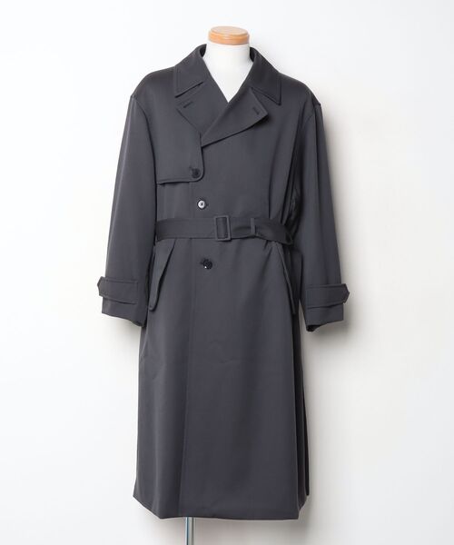 LIDnM（リドム） トレンチコート MEDIUM チャコールグレー メンズ