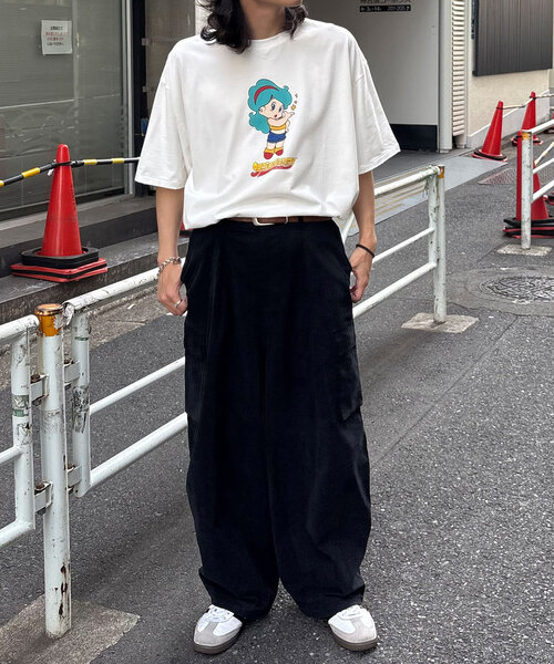 「CIAOPANIC」 カーゴパンツ MEDIUM ブラック メンズの画像5