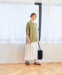 「studio CLIP」 半袖ブラウス FR...の詳細画像2