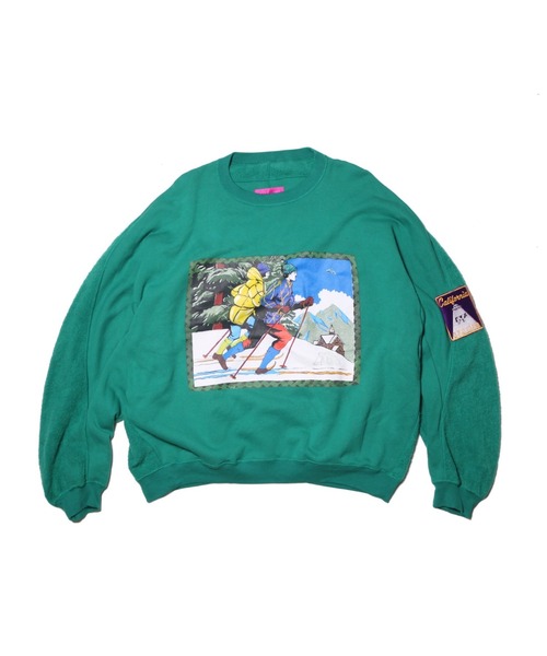 「NATAL DESIGN」 スウェットカットソー LARGE グリーン系その他2 メンズ_画像7