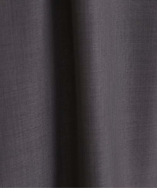 「NATURAL BEAUTY BASIC」 半袖ワンピース SMALL チャコールグレー レディース_画像3