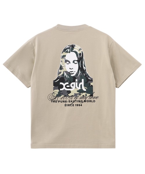 tシャツ HIBISCUS CAMOUFLAGE FACE S/S TEE レディース メンズの画像