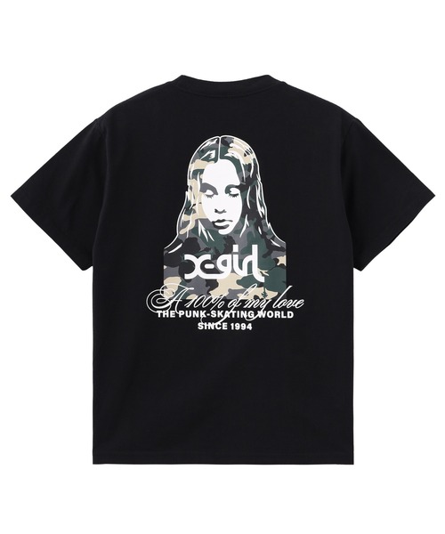 tシャツ HIBISCUS CAMOUFLAGE FACE S/S TEE レディース メンズの画像