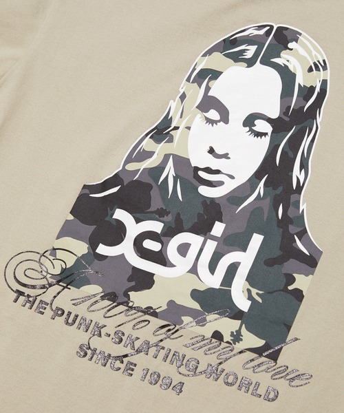 tシャツ HIBISCUS CAMOUFLAGE FACE S/S TEE レディース メンズの画像