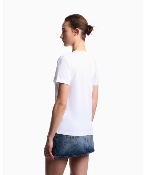 美品【EMPORIO ARMARNI】ネイビー Tシャツ S アルマーニジーンズ EMPORIO ARMANI tシャツ 「エンポリオ アルマーニ」ARMANI JEANS T