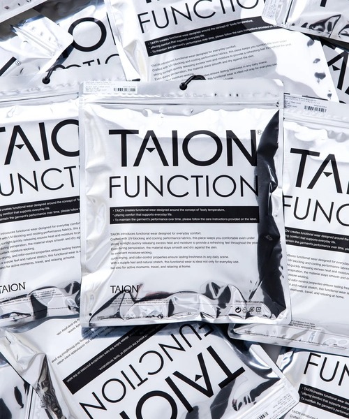 TAION（タイオン） tシャツ 「」「ユニセックス」ファンクションT UV