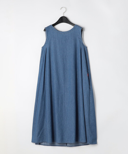 ワンピース 夏 デニム ノースリーブアッパッパ : ZOZOTOWN Yahoo!店