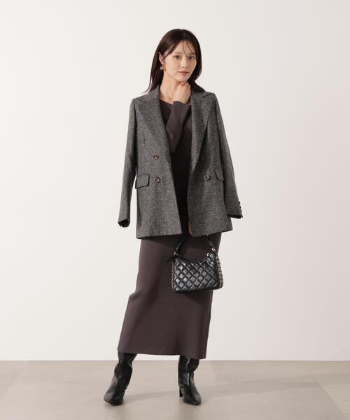 「PROPORTION BODY DRESSING」 テーラードジャケット MEDIUM ベージュ系その他 レディースの画像