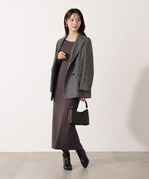 「PROPORTION BODY DRESSING」 テーラードジャケット MEDIUM ベージュ系その他 レディースの画像