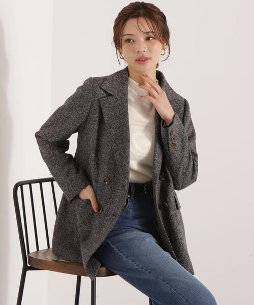 「PROPORTION BODY DRESSING」 テーラードジャケット MEDIUM ベージュ系その他 レディースの画像