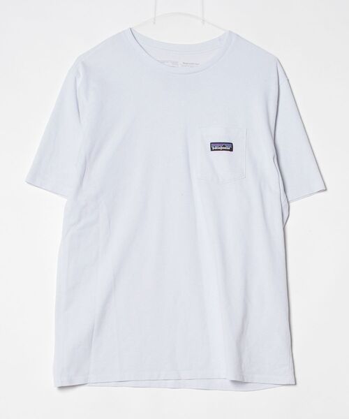 patagonia パタゴニア　半袖シャツ　Mサイズ patagonia（パタゴニア） 半袖Tシャツ M ホワイト メンズ : ZOZOTOWN