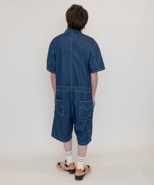 「Levi's」 オールインワン S ブルー メンズ_画像4