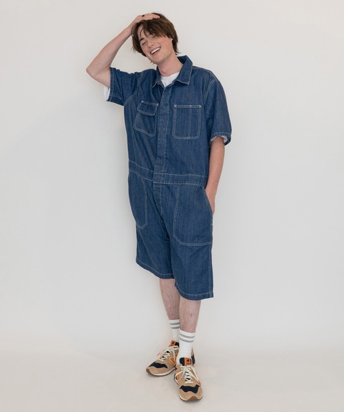 「Levi's」 オールインワン S ブルー メンズ_画像6