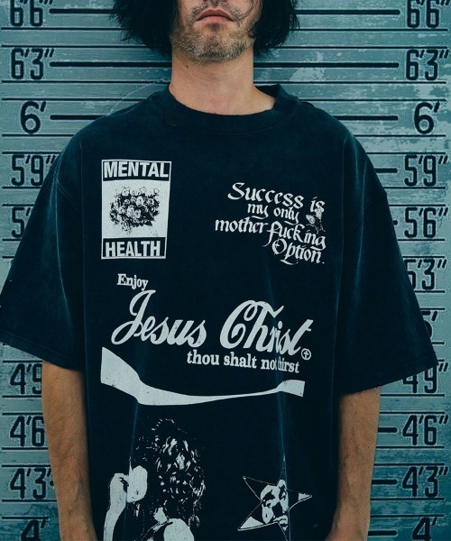 STYLISE tシャツ 「TALKING ABOUT THE ABSTRACTION」JESUS CHRIST TEE2 