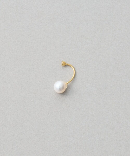 Jouete（ジュエッテ） ピアス 「アークピアス」 ダイヤモンド×パール