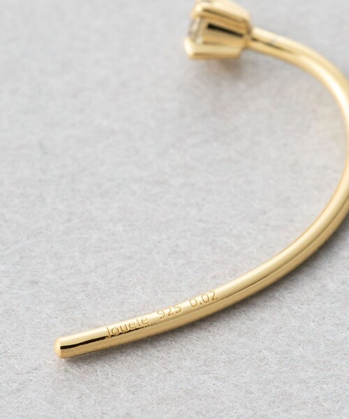 ピアス 「アークピアス」 ダイヤモンド×パール レディース_3