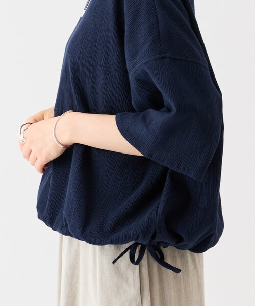 BEARDSLEY（ビアズリー） ブラウス シャツ シュリンクプルオーバー