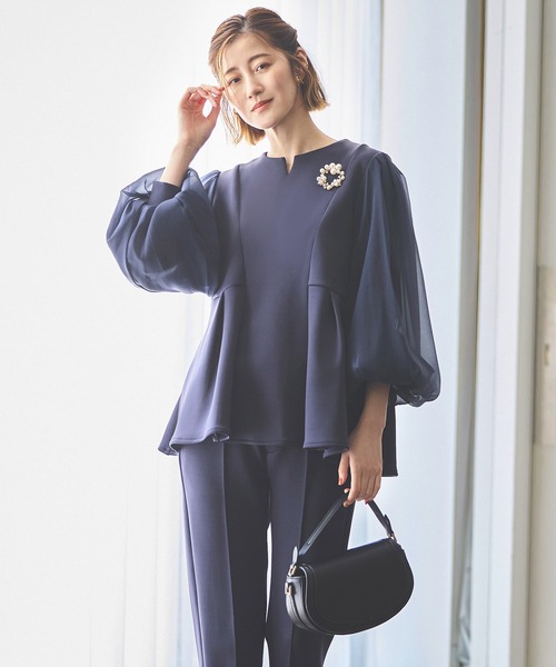 RUIRUE BOUTIQUE（ルイルエブティック） セットアップ M ネイビー