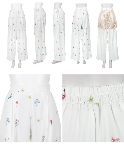 「KOBE LETTUCE」 パンツ M ネイビー レディース_画像6